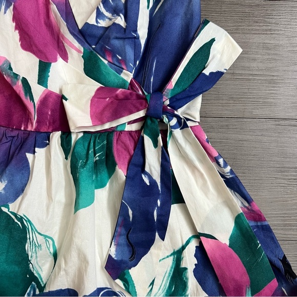 Y2K Delia’s Floral Tulip Print A Line Spring Dress Size 3 - Picture 3 of 7